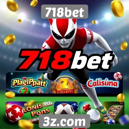 Opções de jogos oferecidas pelo 718bet