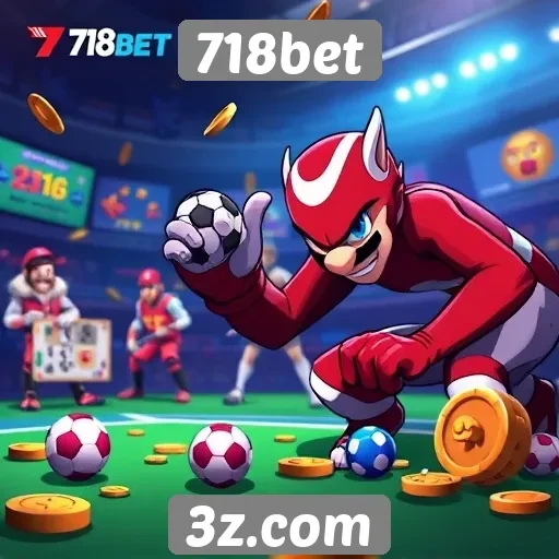 Experiência do usuário em jogos no 718bet
